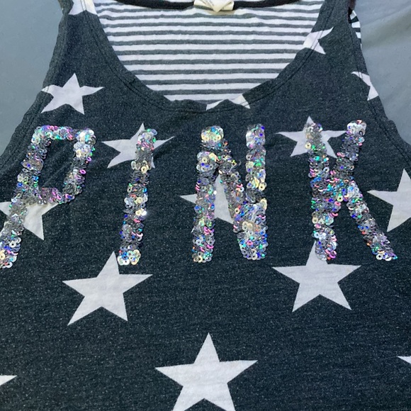 Pink bling tank - Picture 4 of 7